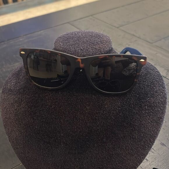 Cole Haan Acetate Zerogrand Blue & Tortoise Sunglasses Regular Wear - Picture 2 of 13